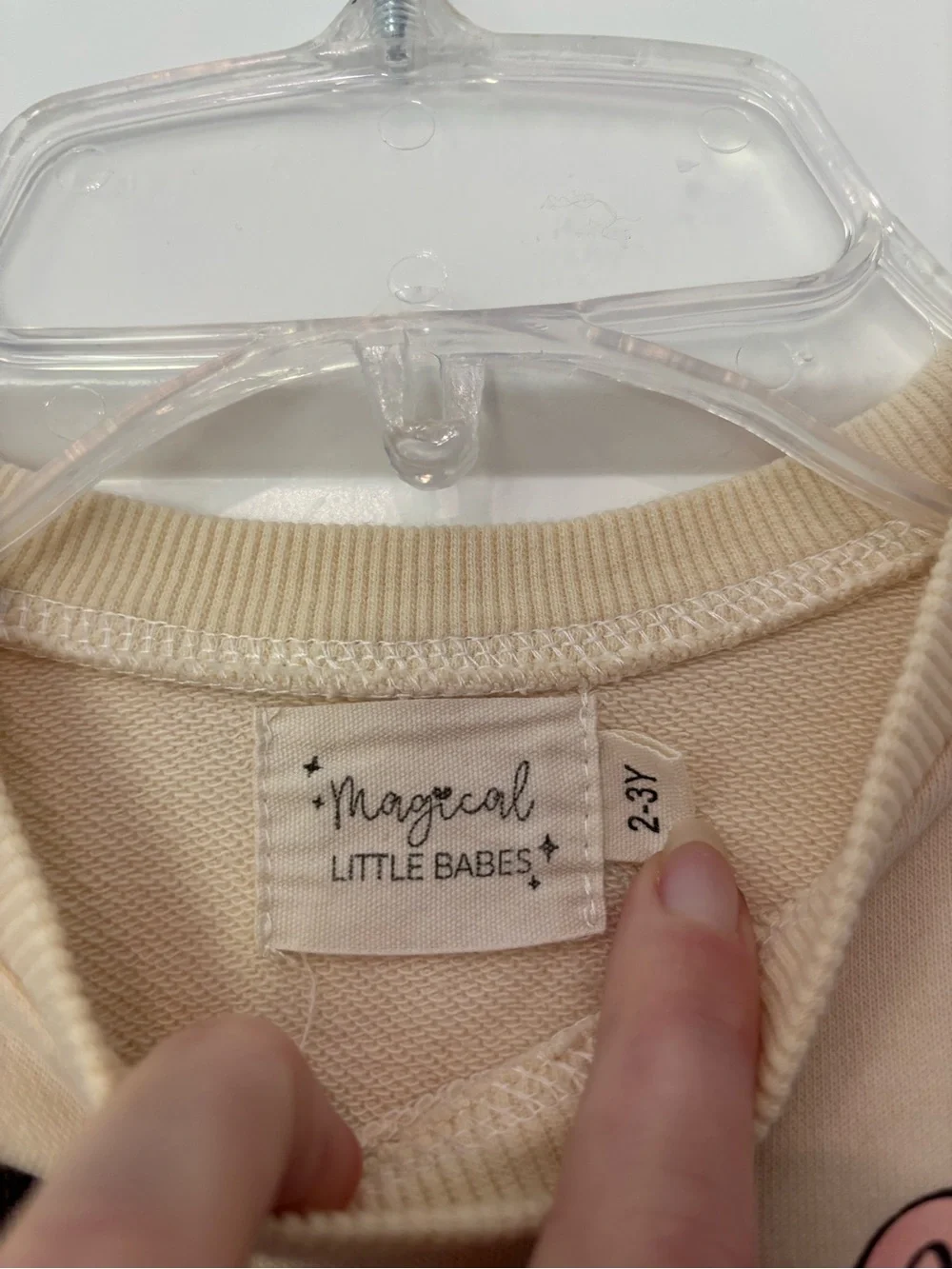 Magical Little Babes Minnie and Mickey Mouse Crewneck Sweatshirt 2/3yrs